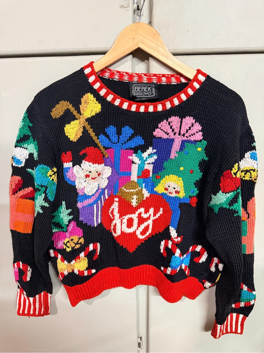 Berek Holiday 'Joy' Crewneck Sweater in Pima Cotton by Marta D